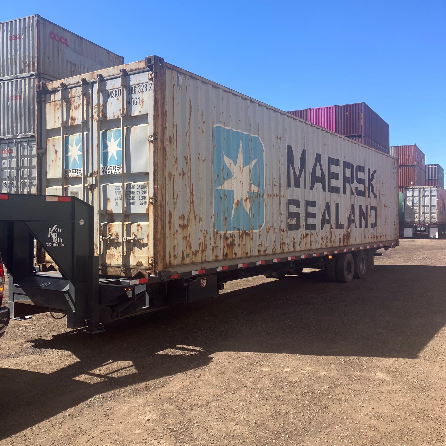 40' Used High Cube Shipping Container #8863282