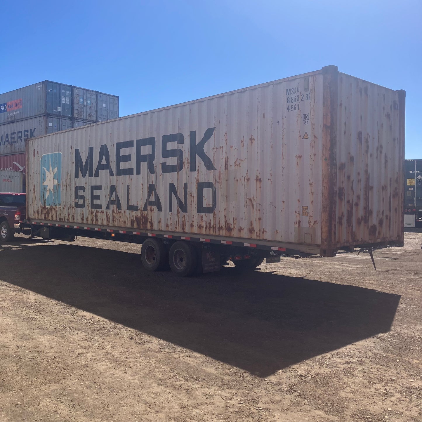 40' Used High Cube Shipping Container #8863282