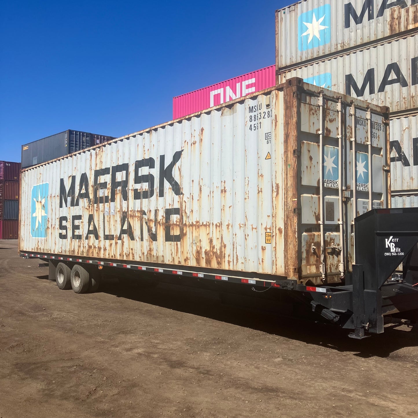 40' Used High Cube Shipping Container #8863282