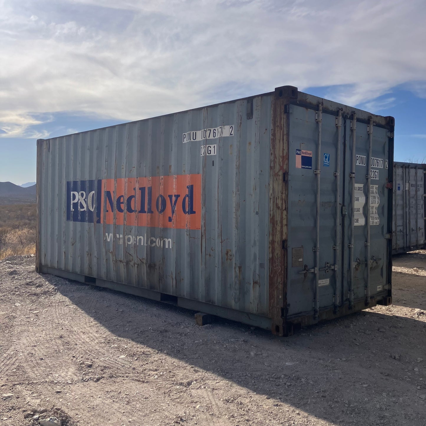 20' Used Shipping Container #0076172