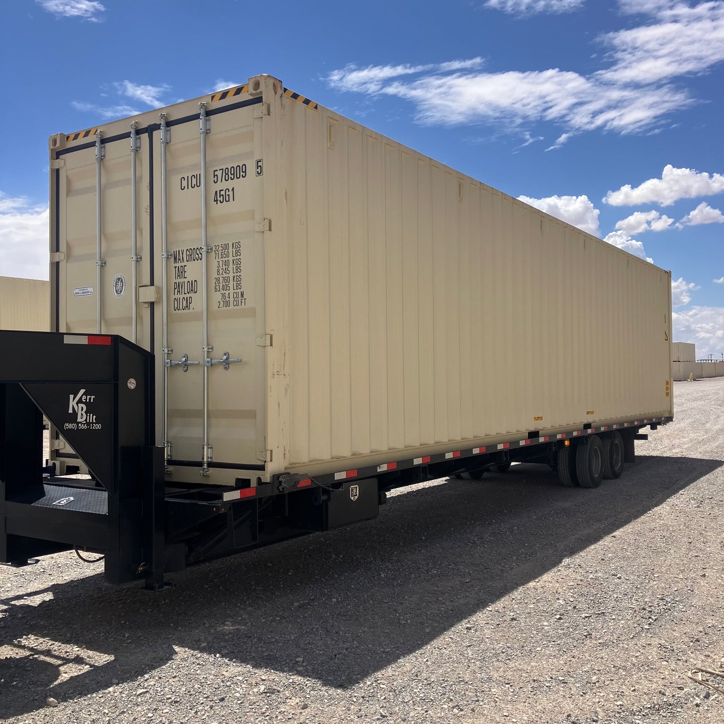 40' One Trip Shipping Container #5789095