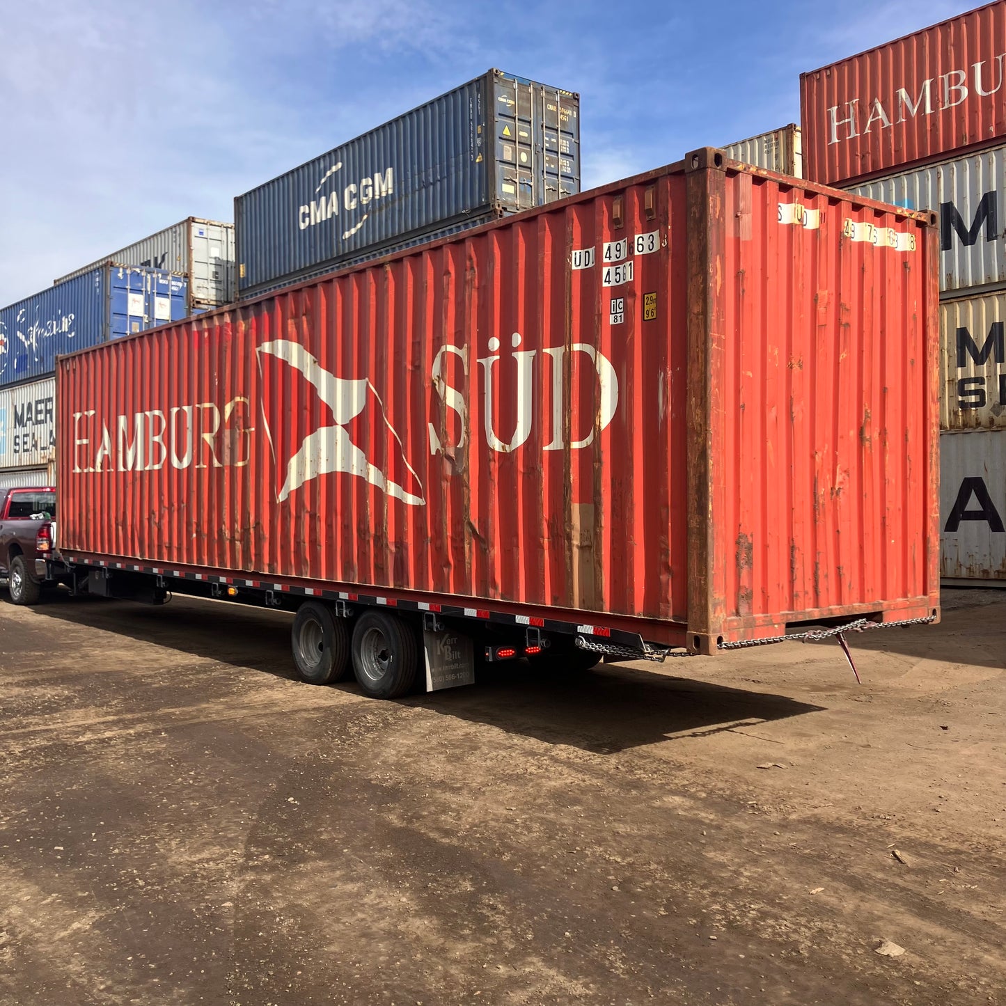 40' Used High Cube Shipping Container Preorder
