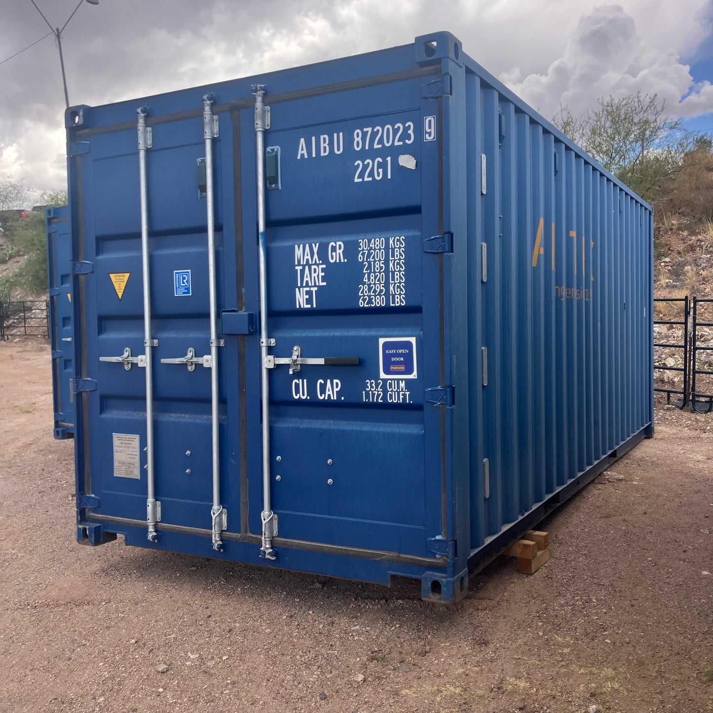 20' Used Shipping Container #8720239