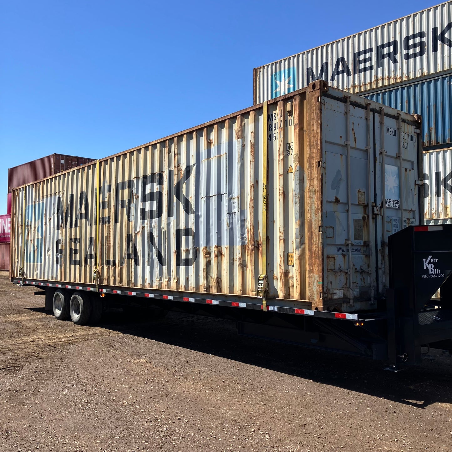 40' Used Maersk High Cube Shipping Container Preorder