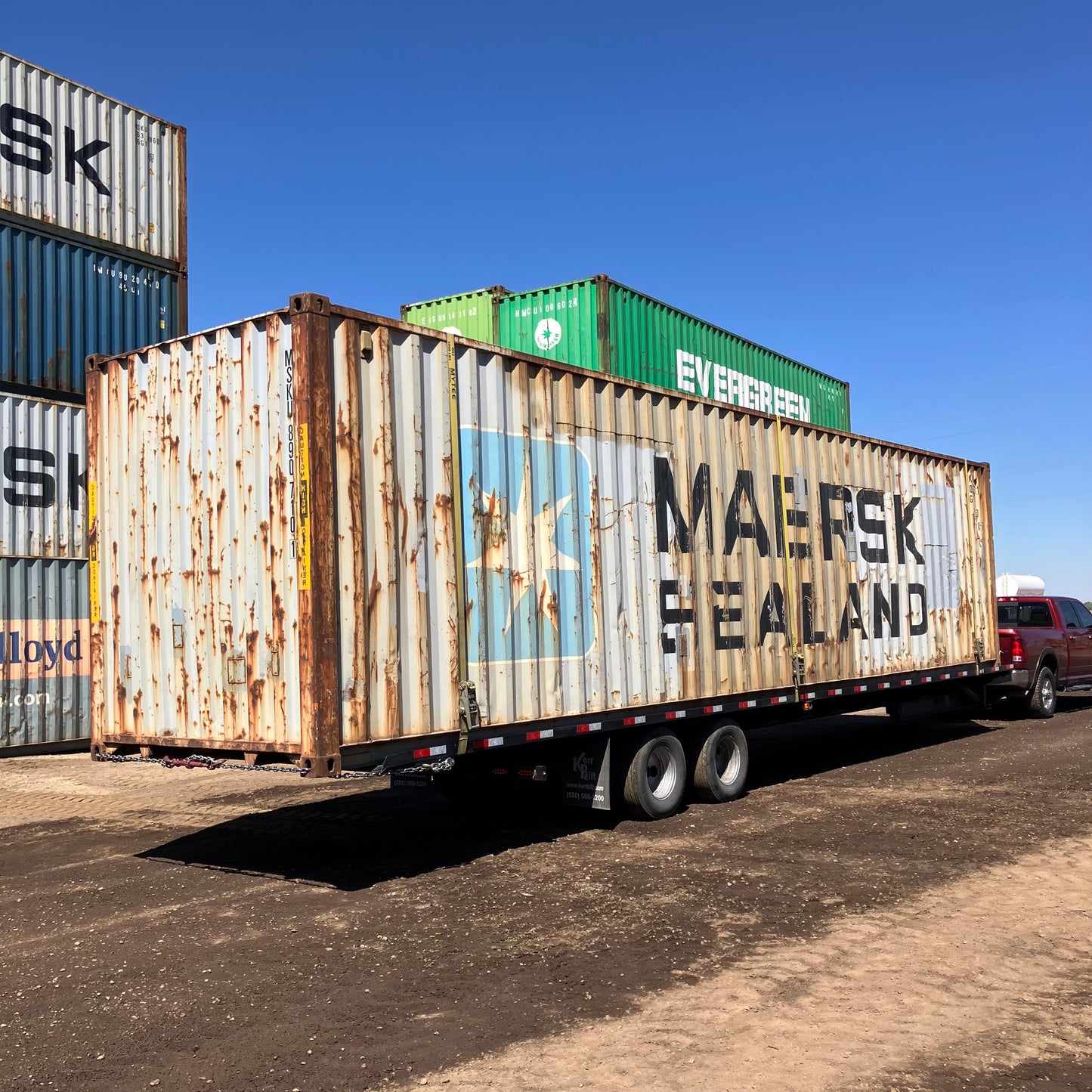 40' Used Maersk High Cube Shipping Container Preorder