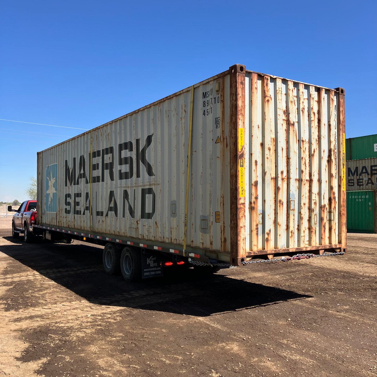 40' Used Maersk High Cube Shipping Container Preorder