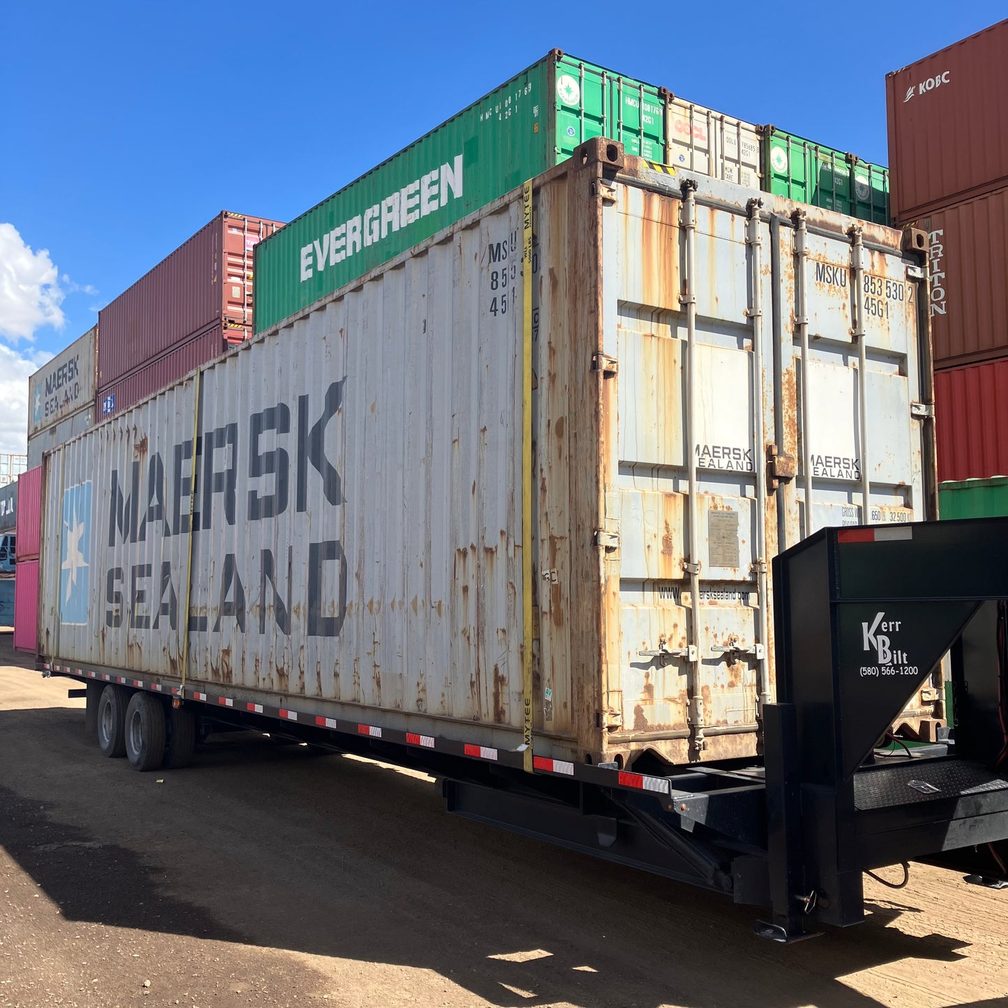 40' Used Maersk High Cube Shipping Container Preorder