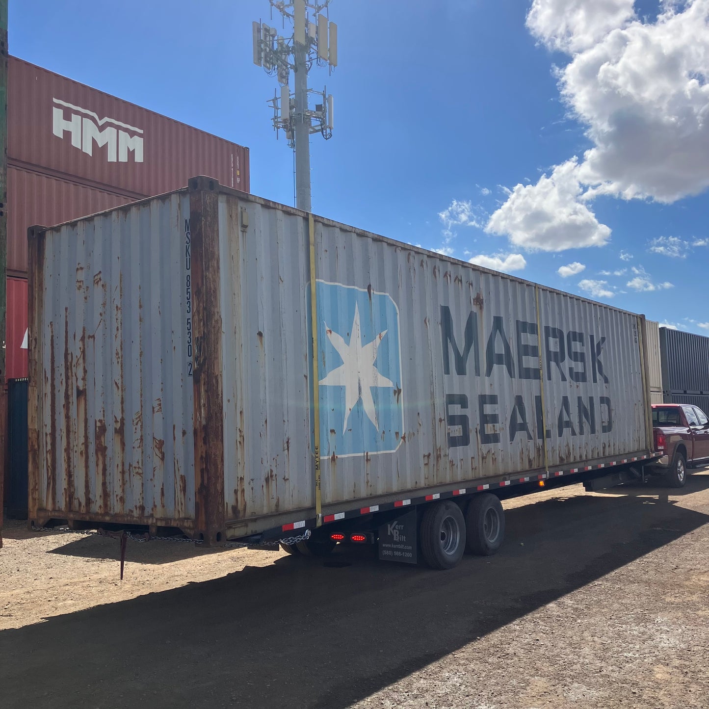 40' Used Maersk High Cube Shipping Container Preorder
