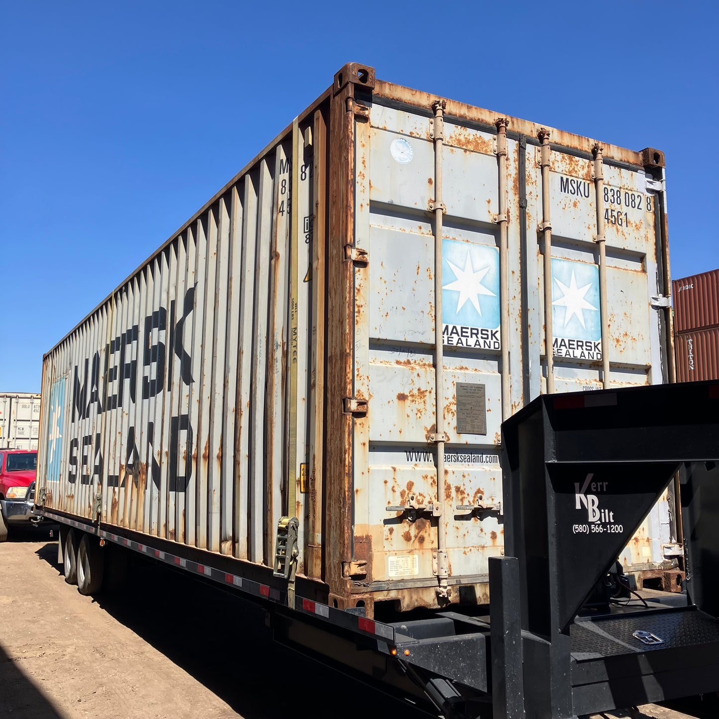 40' Used Maersk High Cube Shipping Container Preorder