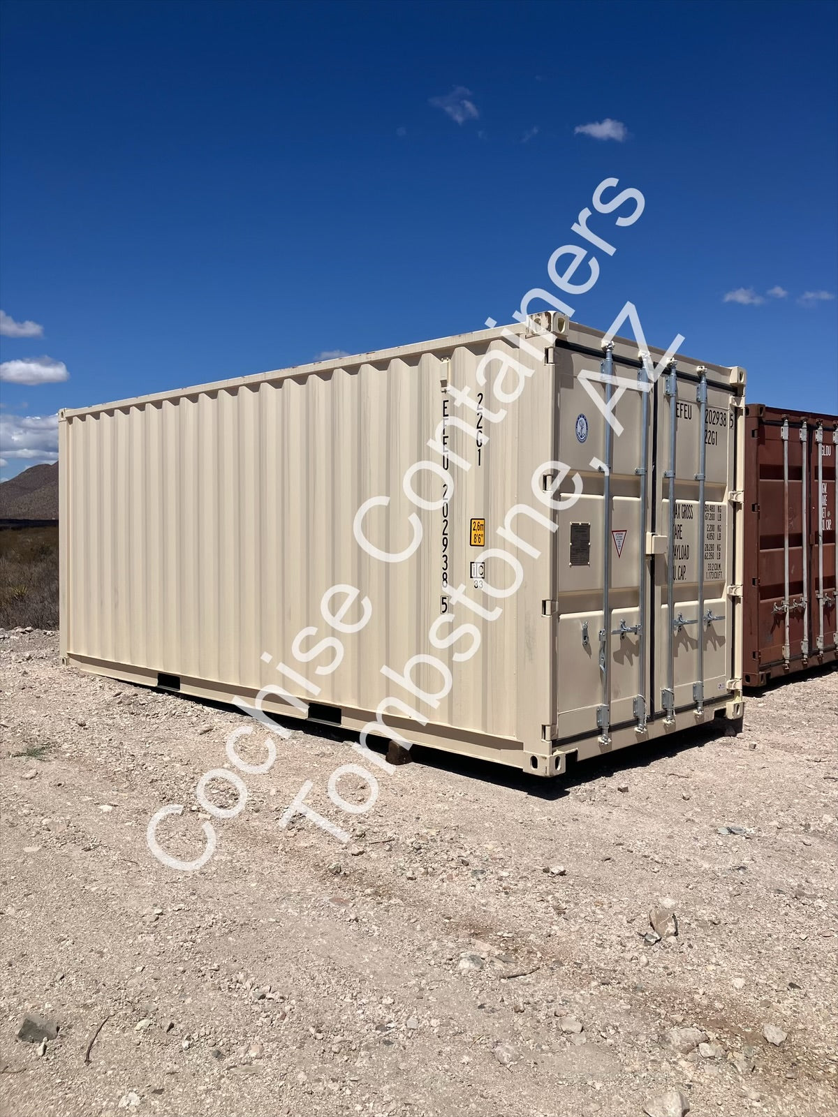 20' One Trip Shipping Container #2029385