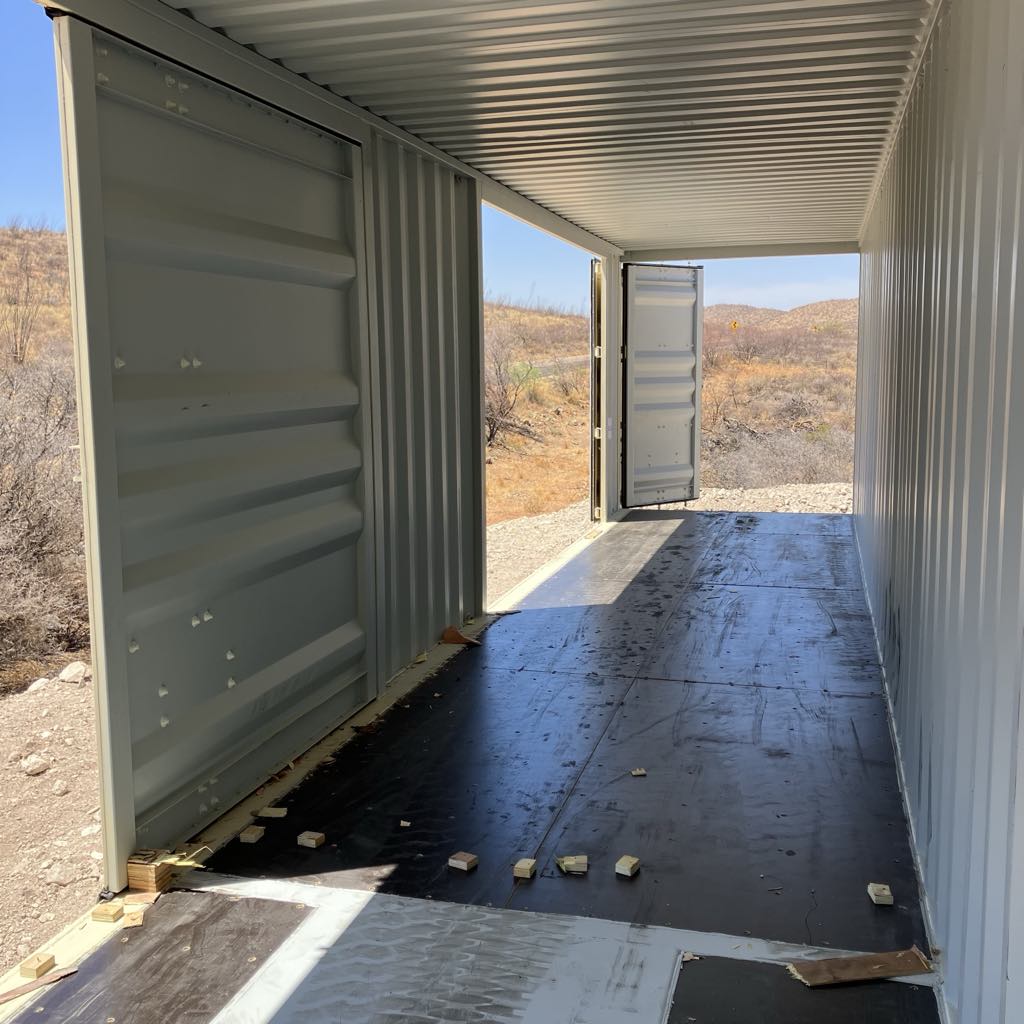 40' Side Door One Trip High Cube Shipping Container Preorder