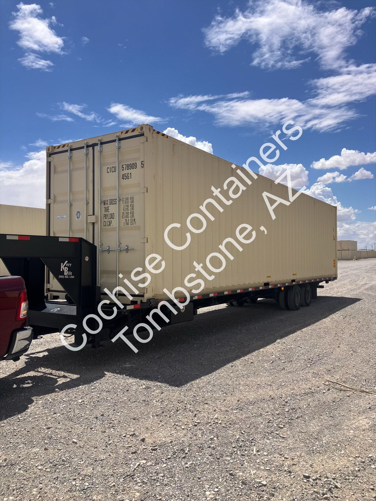 40' One Trip Shipping Container #5789095