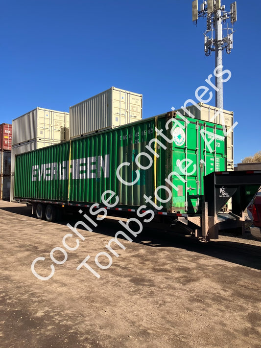 40' Used Evergreen High Cube Shipping Container Preorder