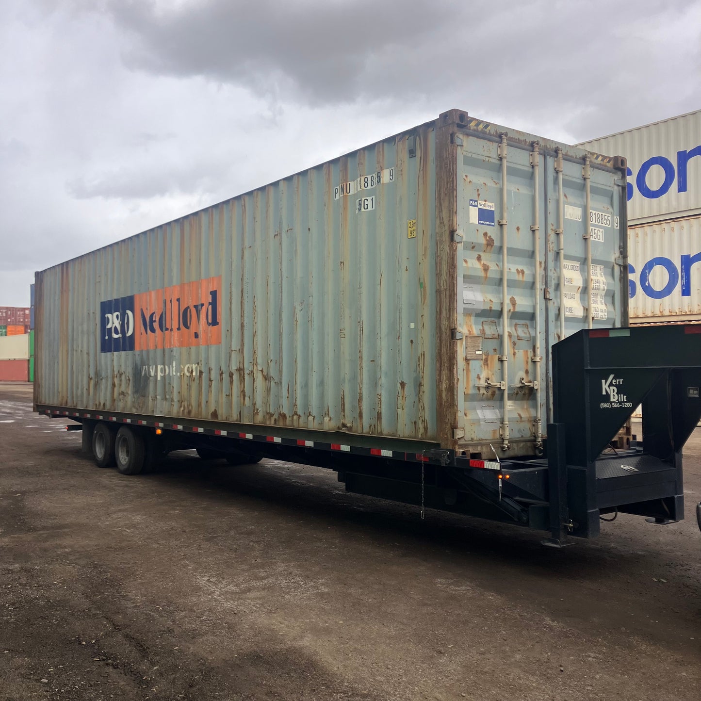 40' Used High Cube Shipping Container #8188559