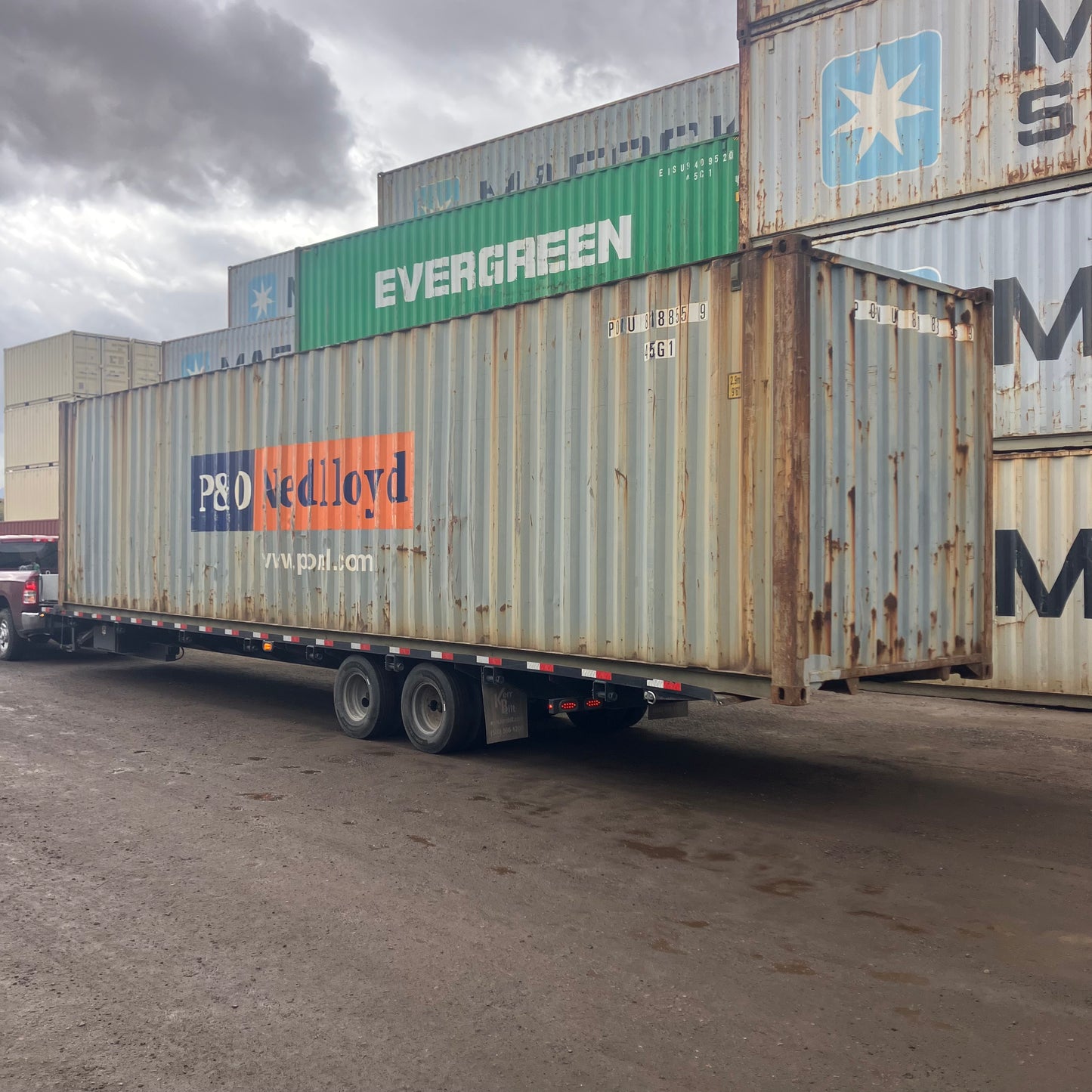 40' Used High Cube Shipping Container #8188559