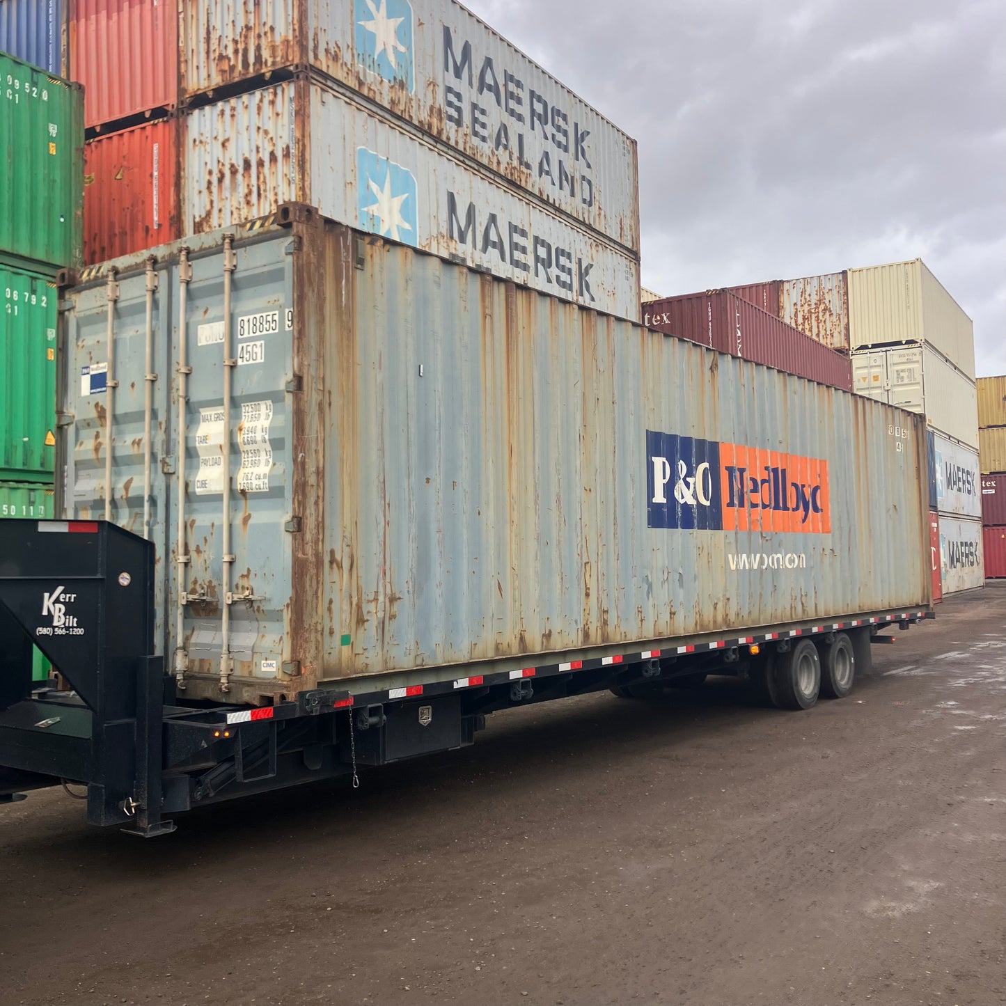40' Used High Cube Shipping Container #8188559