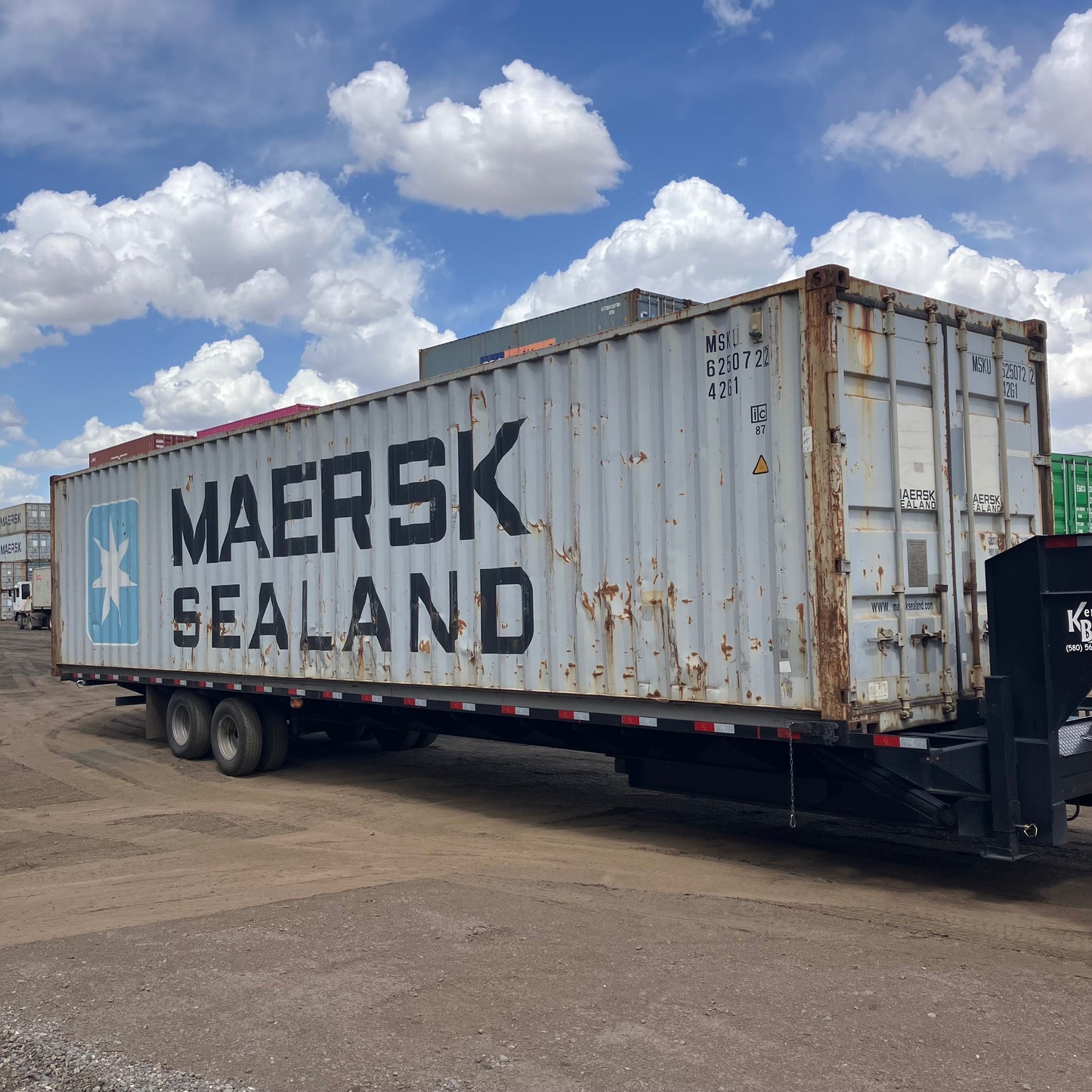 40' Standard Used Shipping Container Preorder