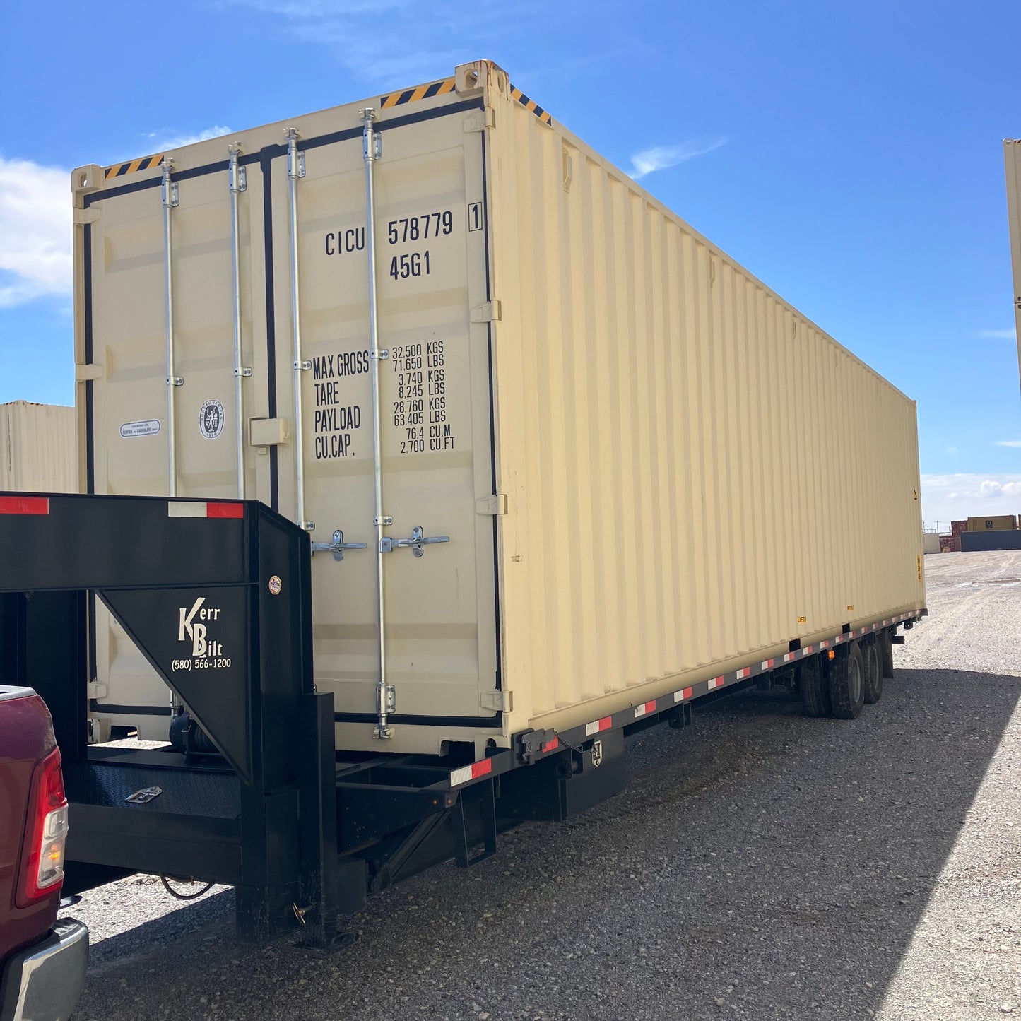 40' One Trip Shipping Container Preorder