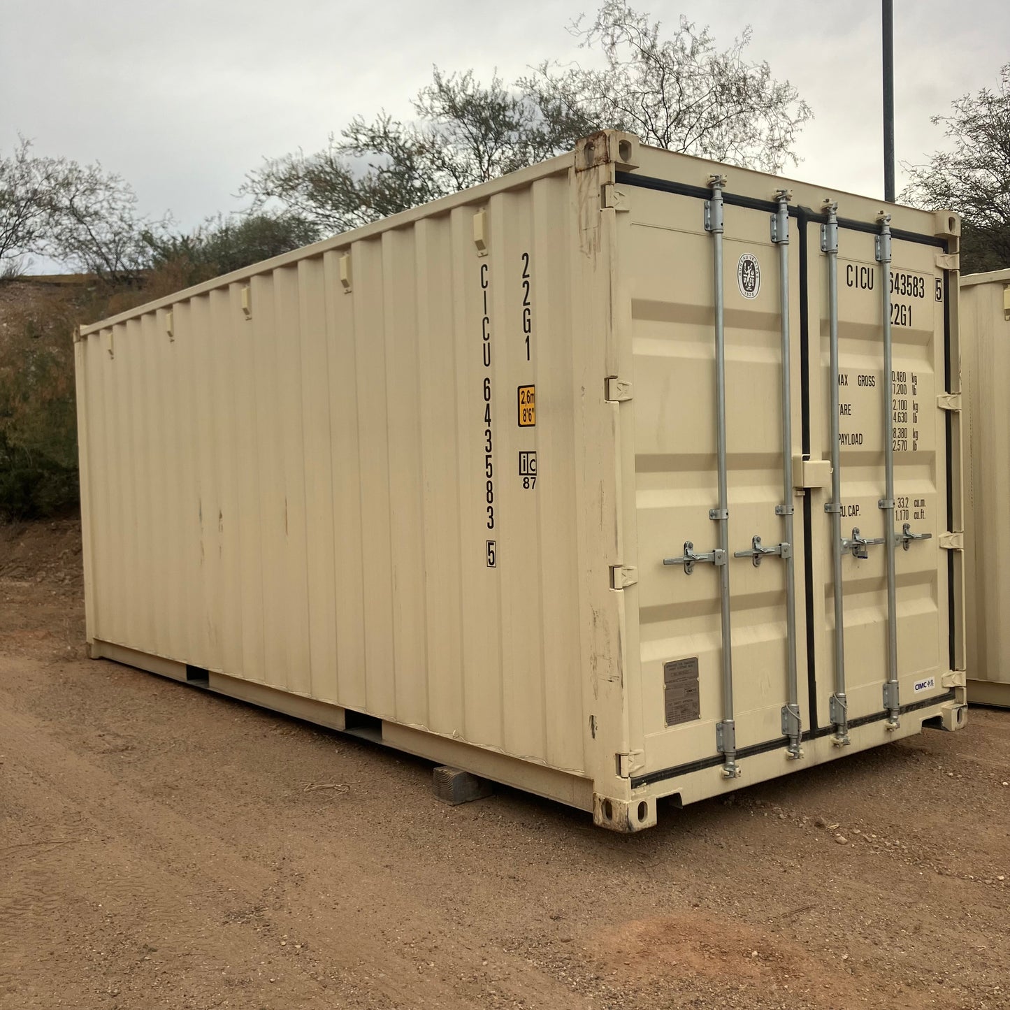 20' One Trip Shipping Container #6435835