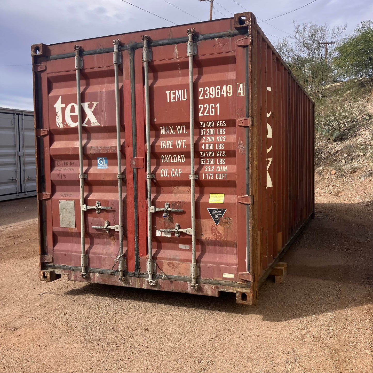 20' Used Shipping Container #2396494