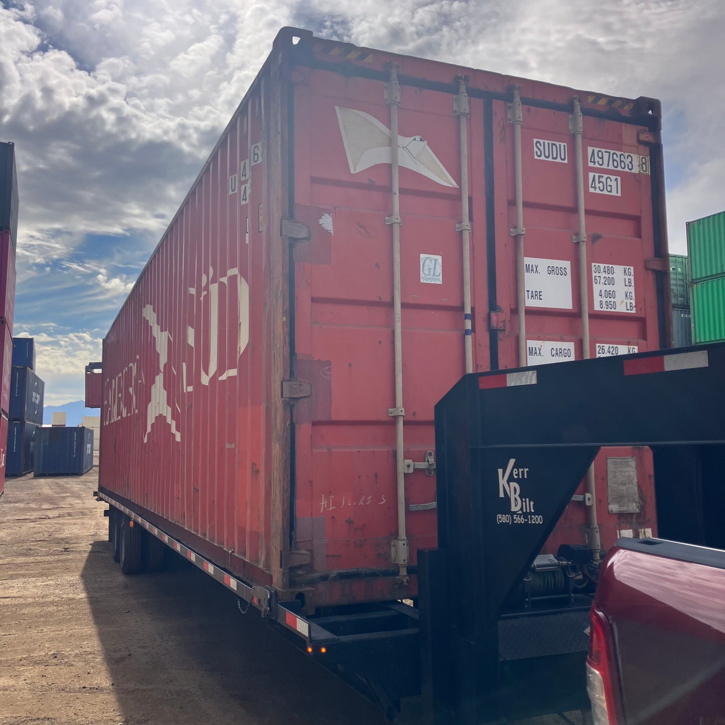40' Used High Cube Shipping Container Preorder