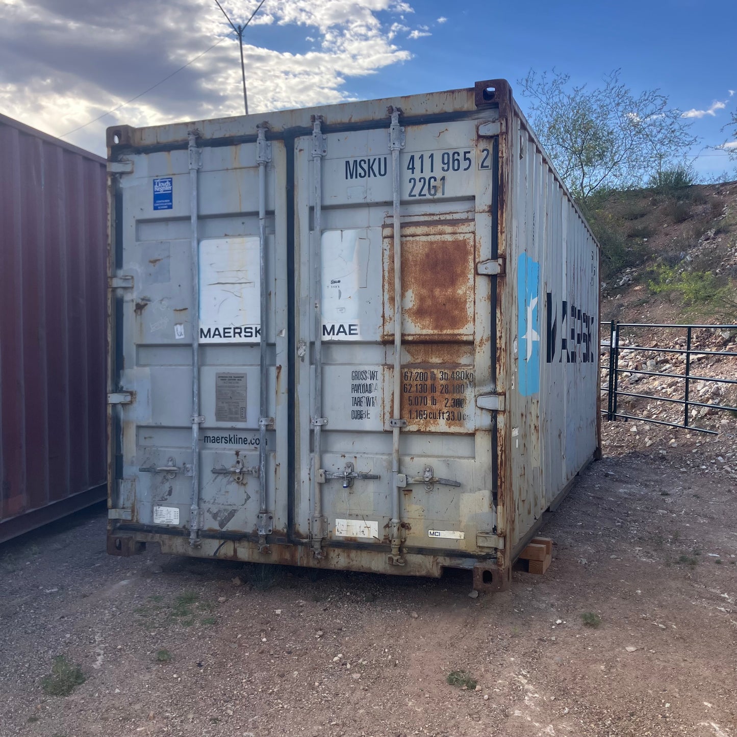 20' Used Shipping Container #4119652