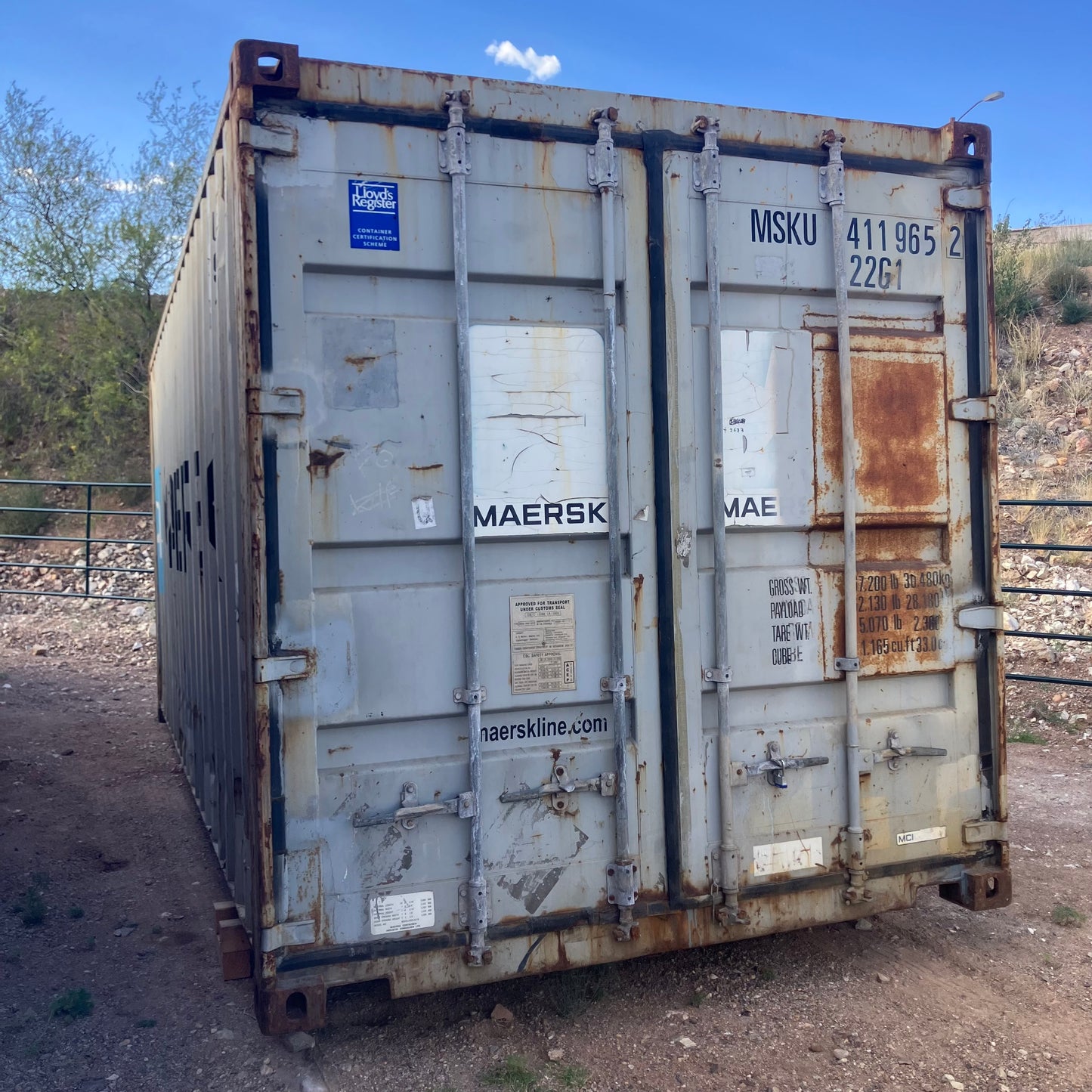 20' Used Shipping Container #4119652