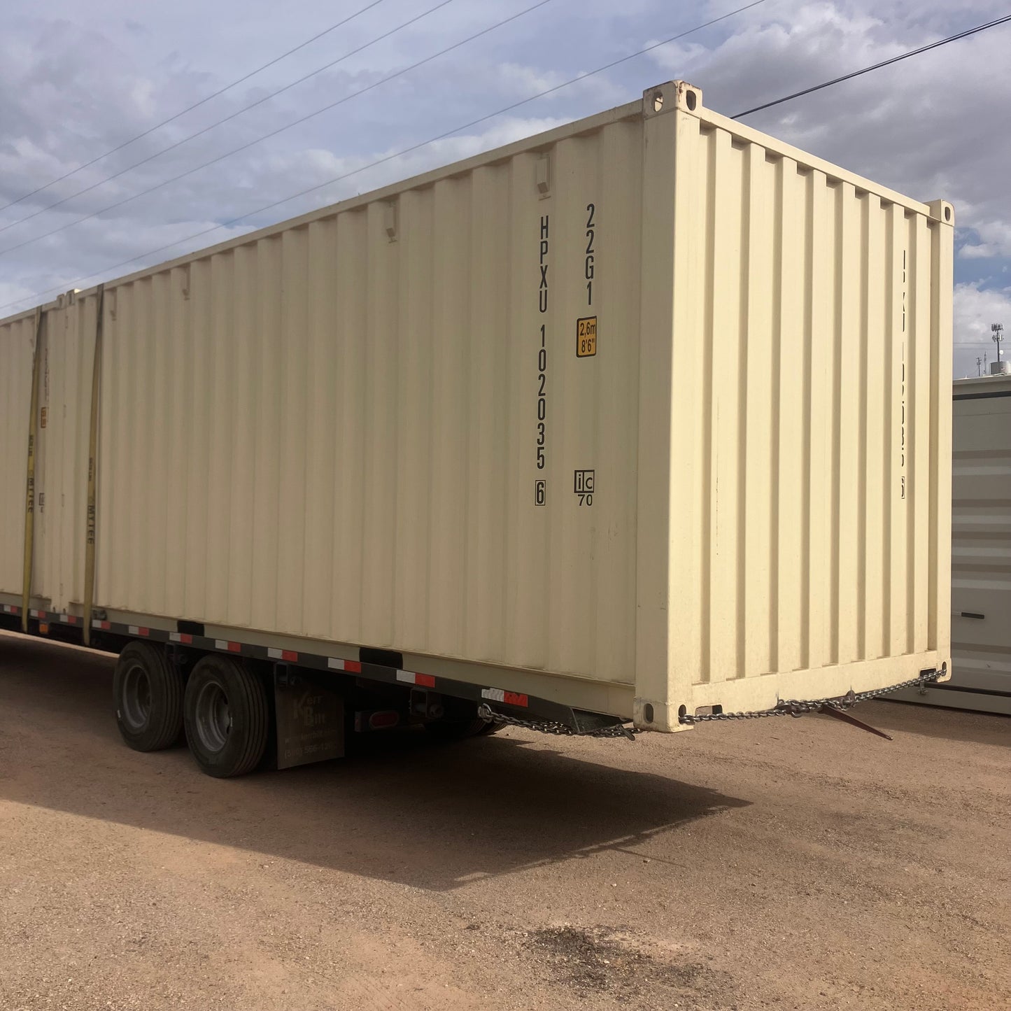 20' One Trip Shipping Container #1020356