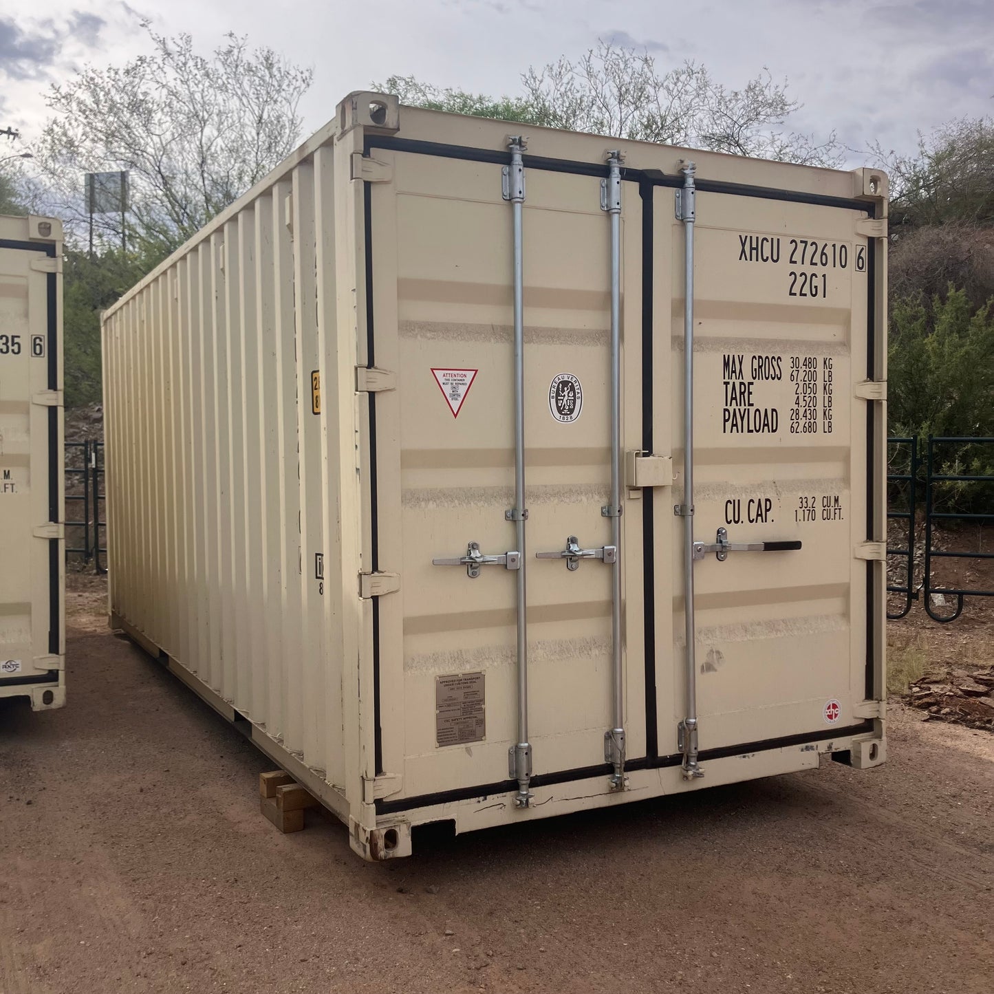 20' One Trip Shipping Container #2726106