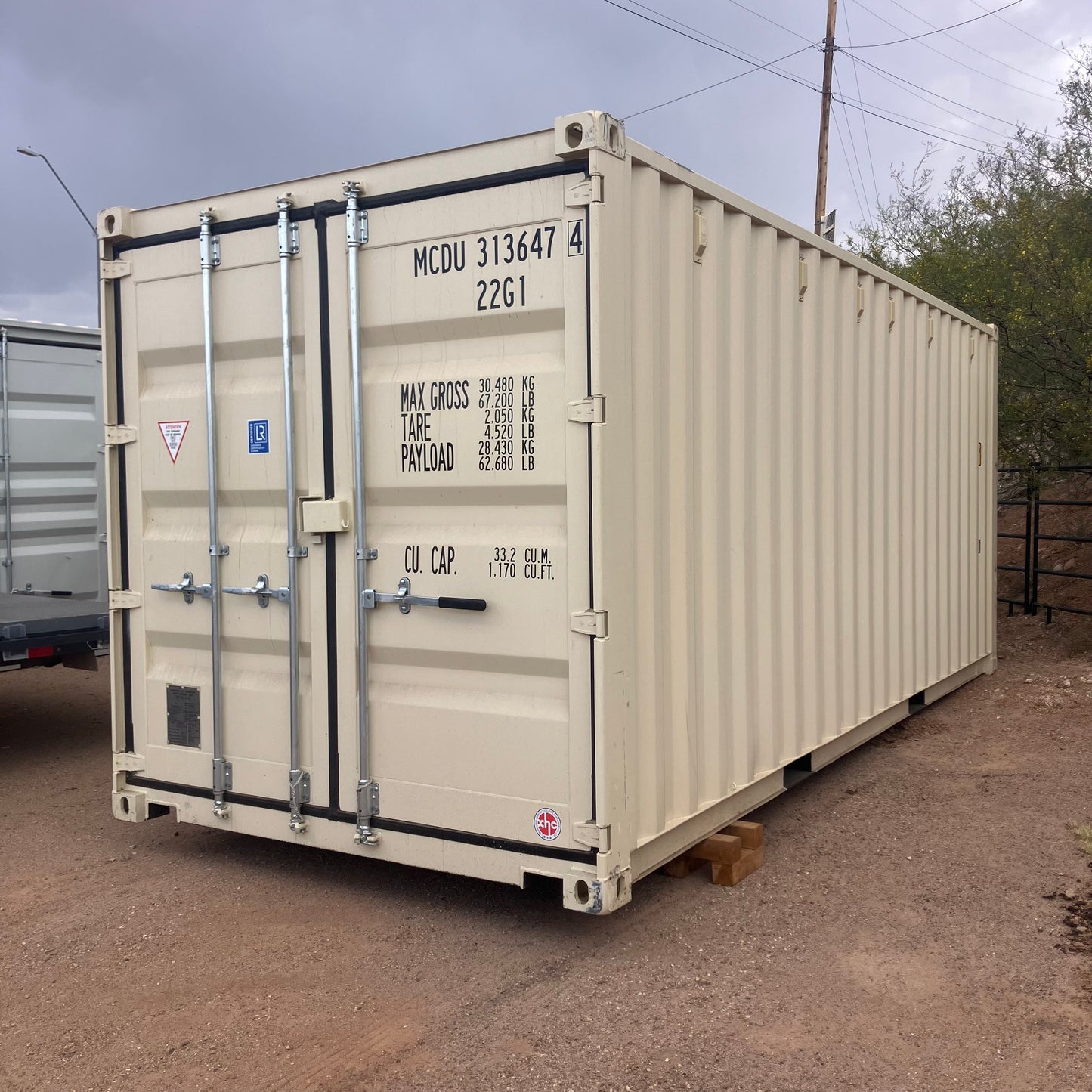 20' One Trip Shipping Container #3136474