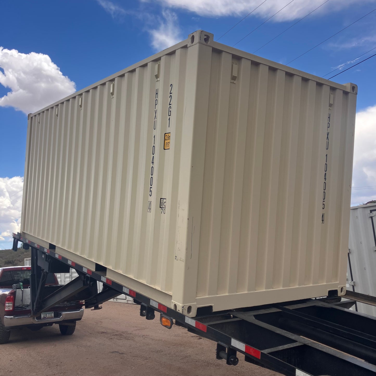 20' One Trip Shipping Container #1040054