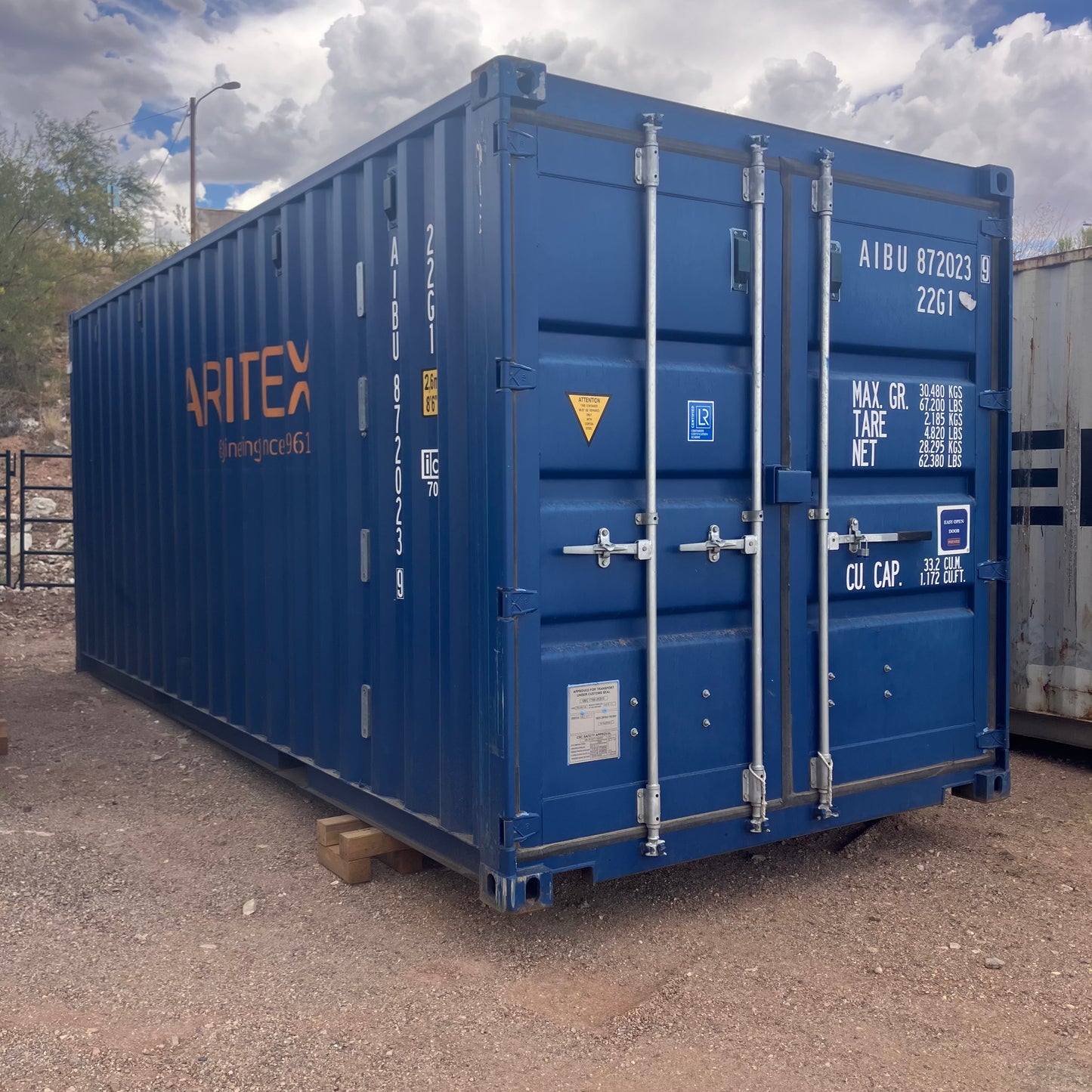 20' Used Shipping Container #8720239