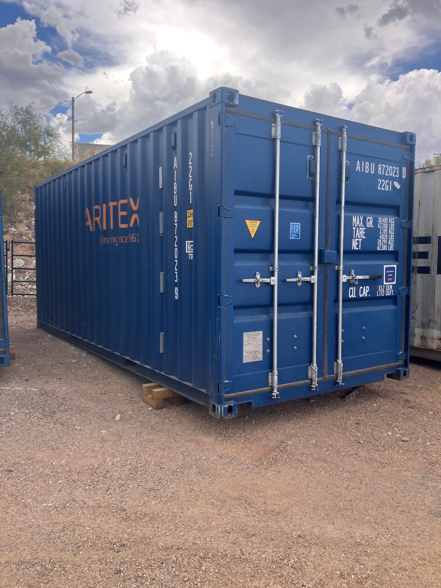 20' Used Shipping Container #8720239