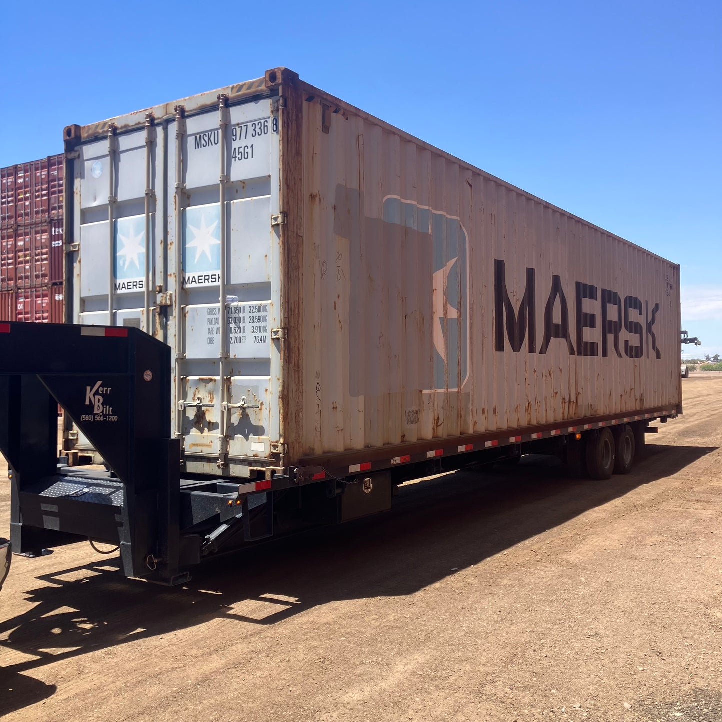 40' Used High Cube Shipping Container #9773368