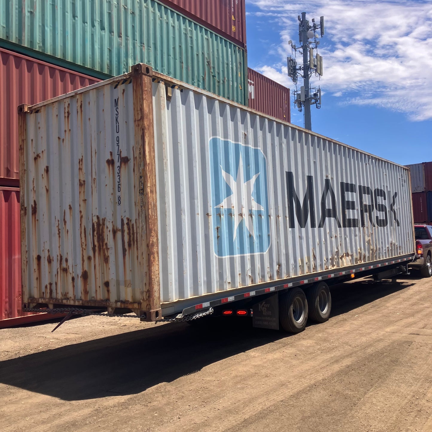 40' Used High Cube Shipping Container #9773368
