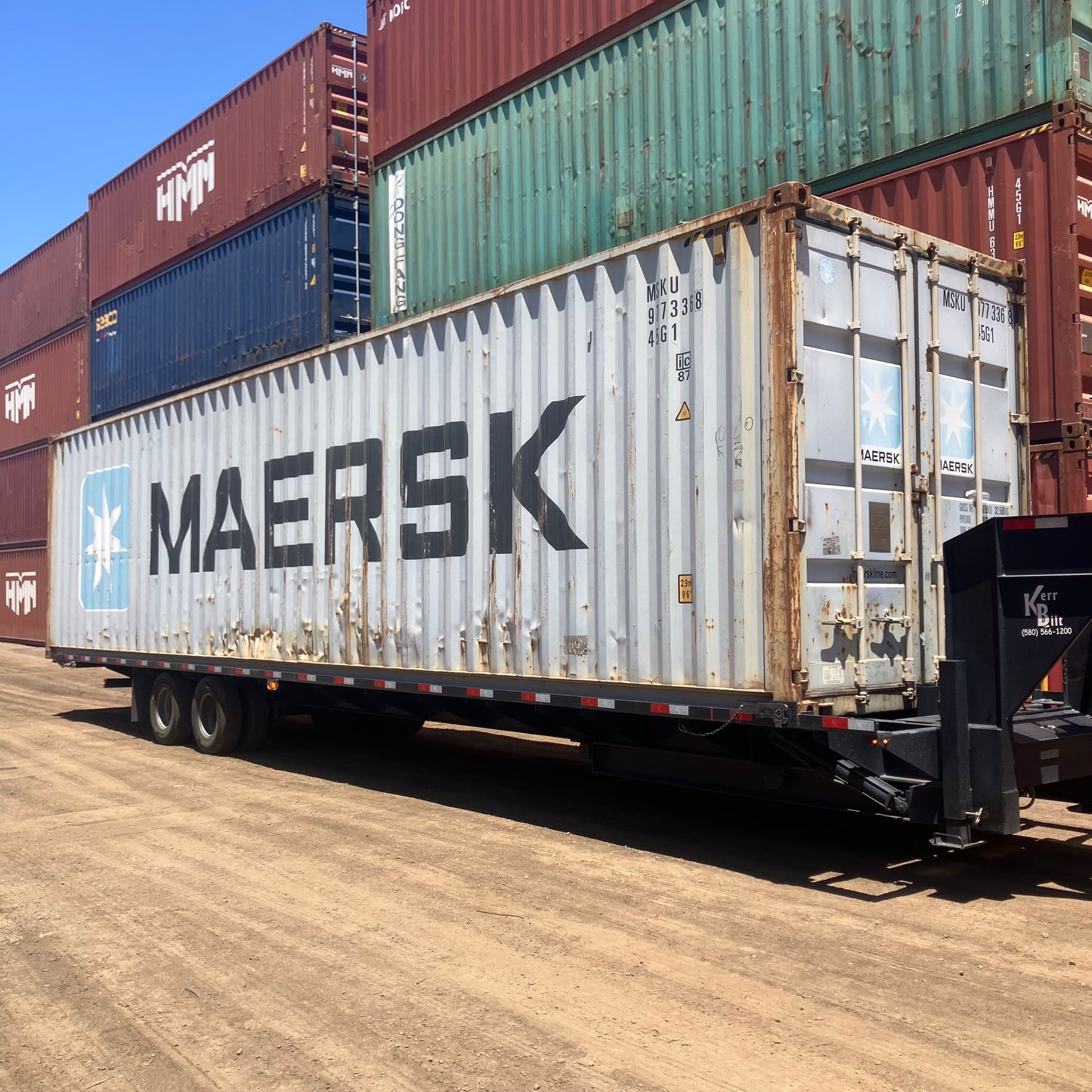 40' Used High Cube Shipping Container #9773368