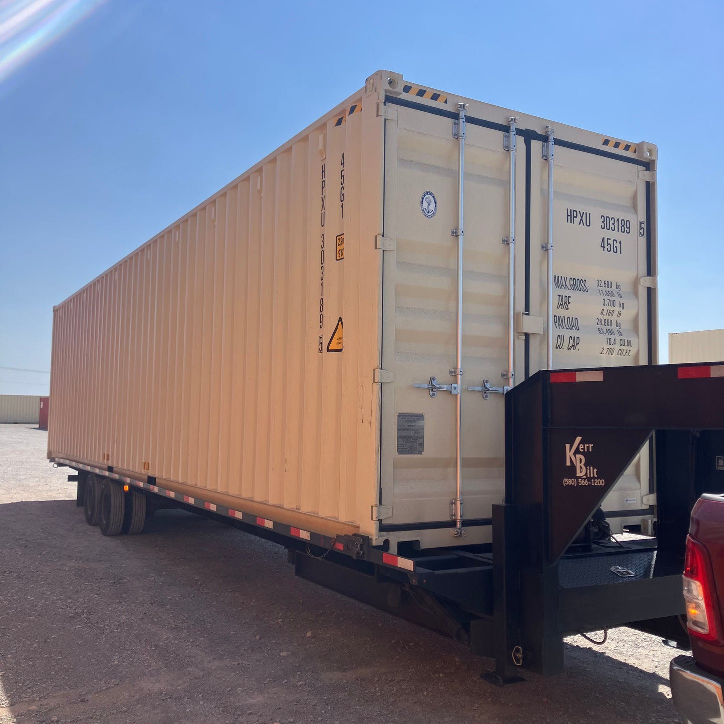 40' One Trip Shipping Container #3031895