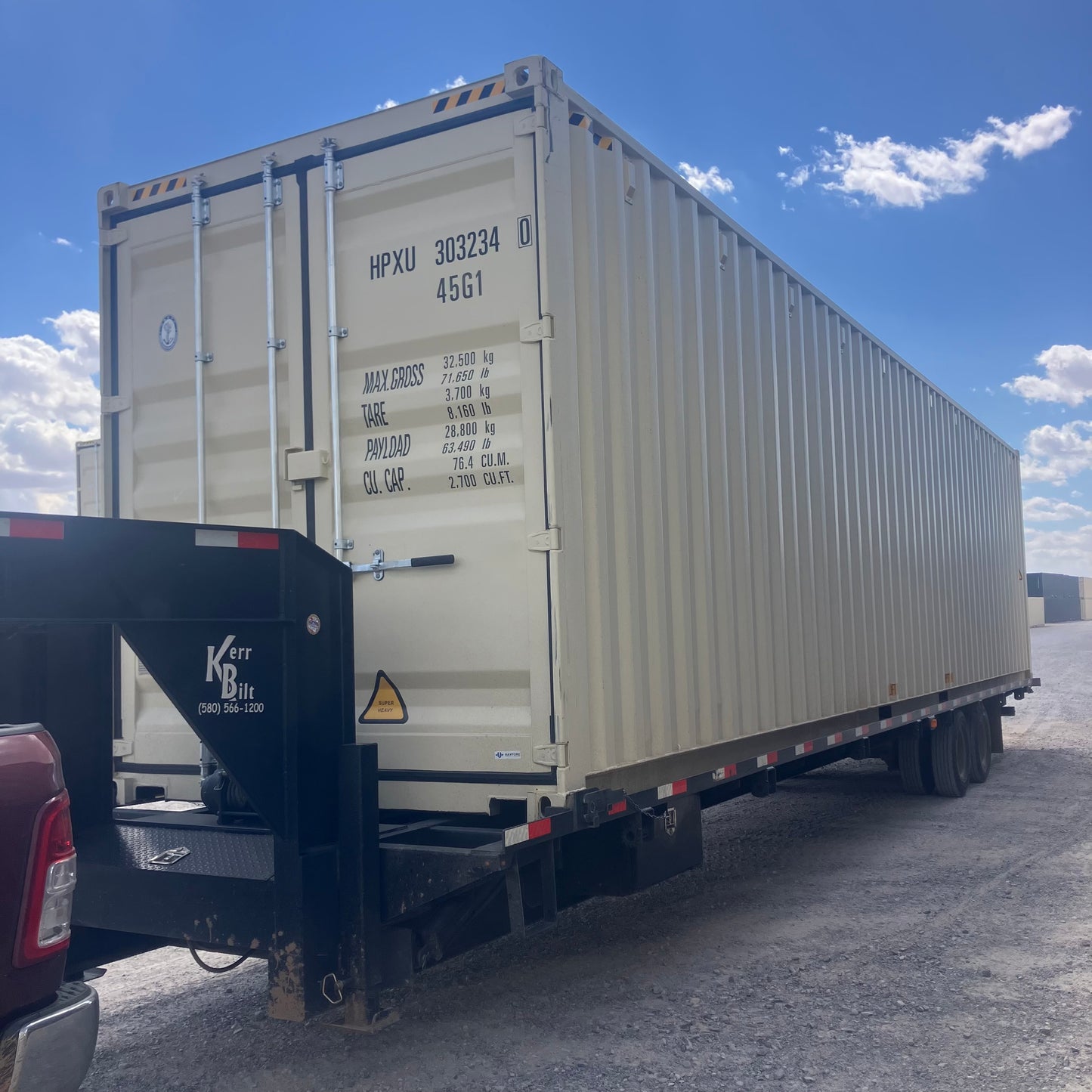 40' One Trip Shipping Container #3032340