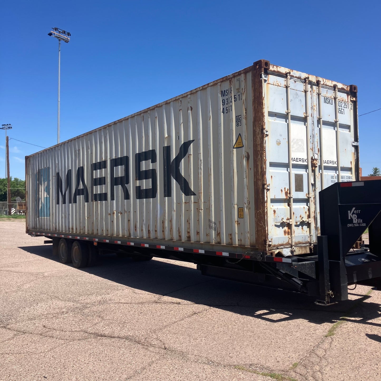 40' Used High Cube Shipping Container #9322512