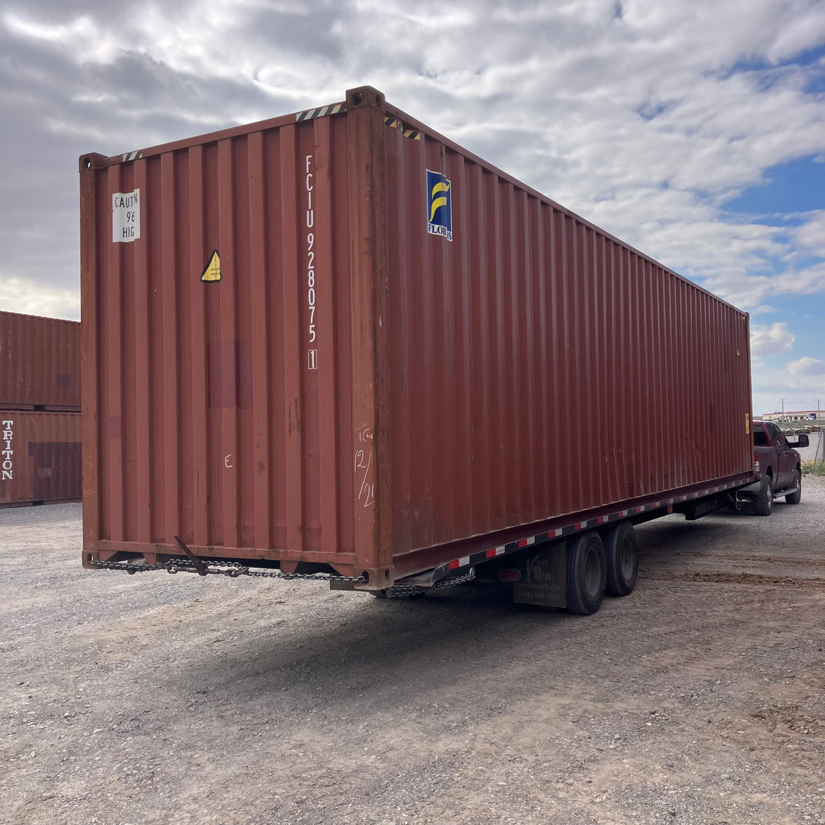 40' Used Cargo Worthy High Cube Shipping Container Preorder