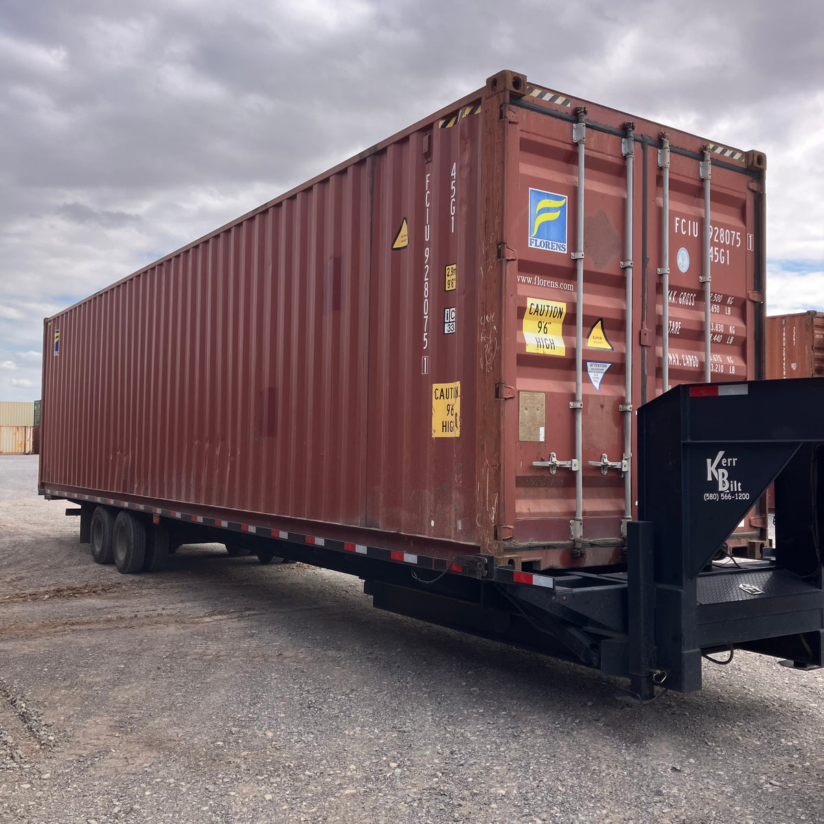 40' Used Cargo Worthy High Cube Shipping Container Preorder