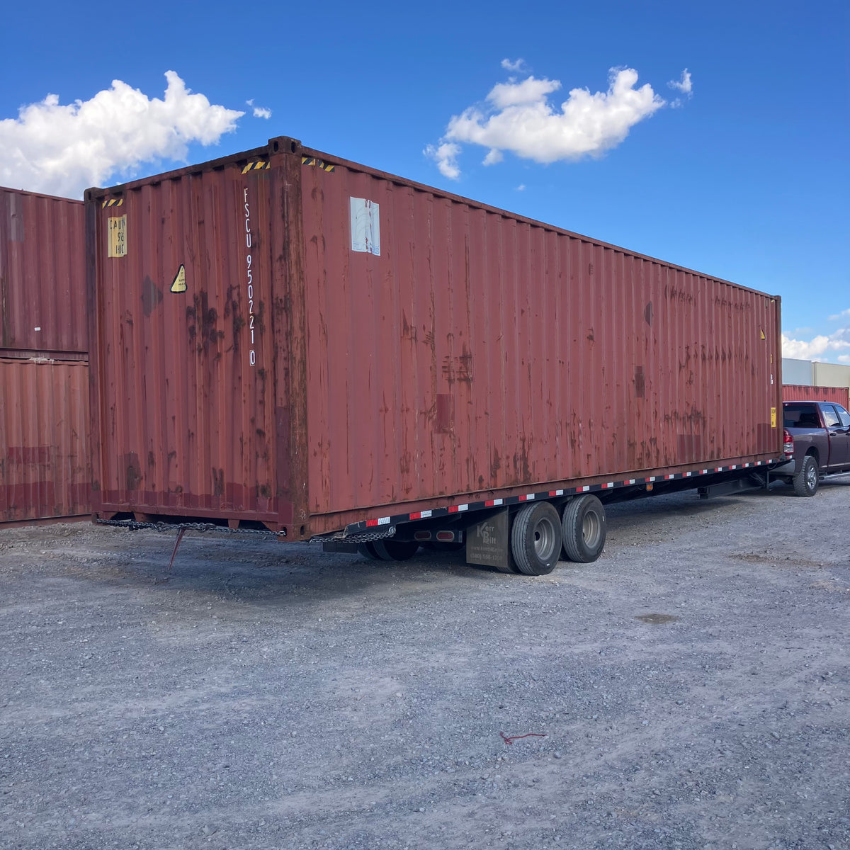 40' Used Cargo Worthy High Cube Shipping Container Preorder