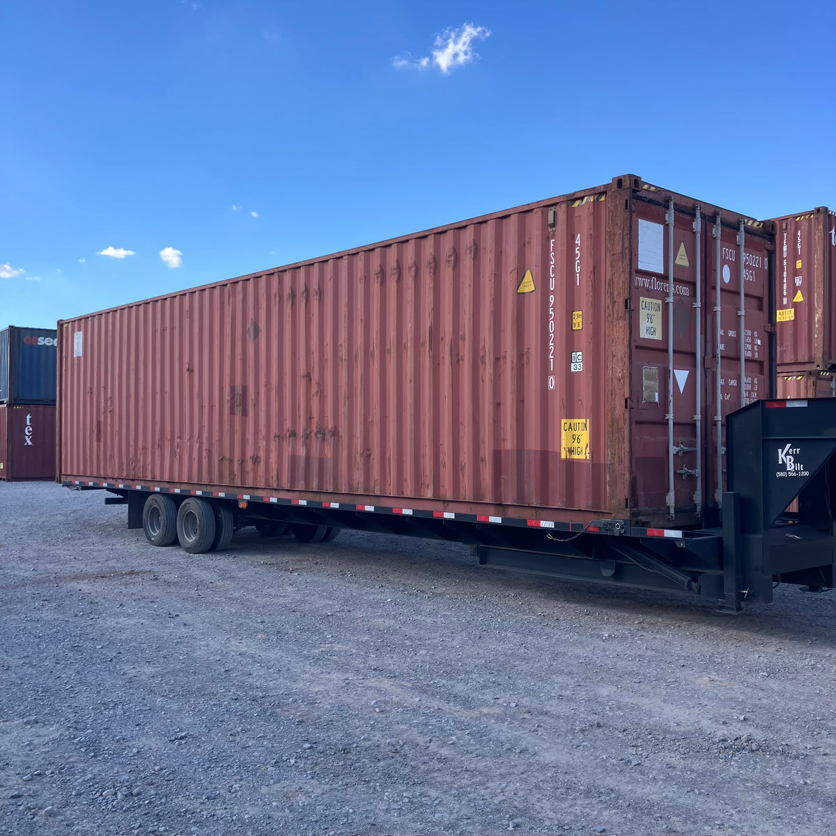 40' Used Cargo Worthy High Cube Shipping Container Preorder