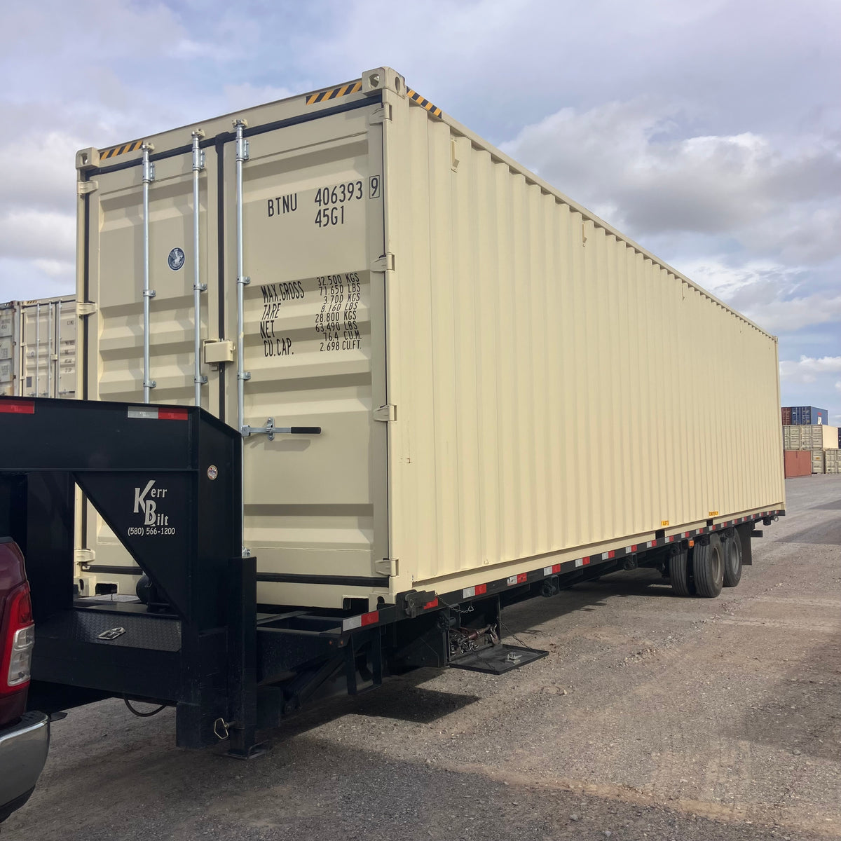 40' One Trip Shipping Container #4063939
