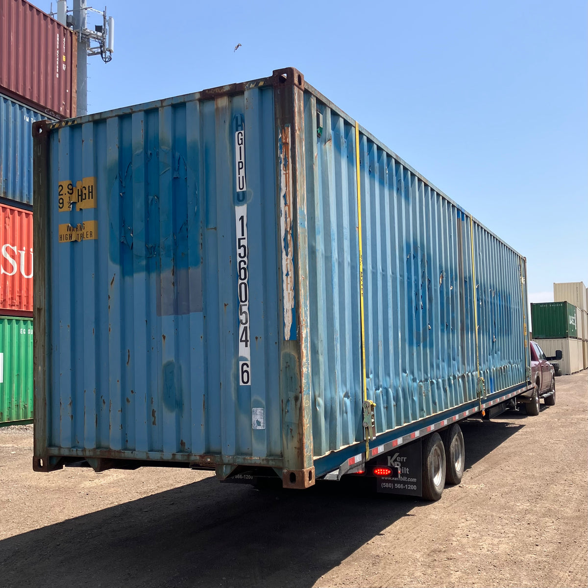 40' Used Cargo Worthy High Cube Shipping Container Preorder
