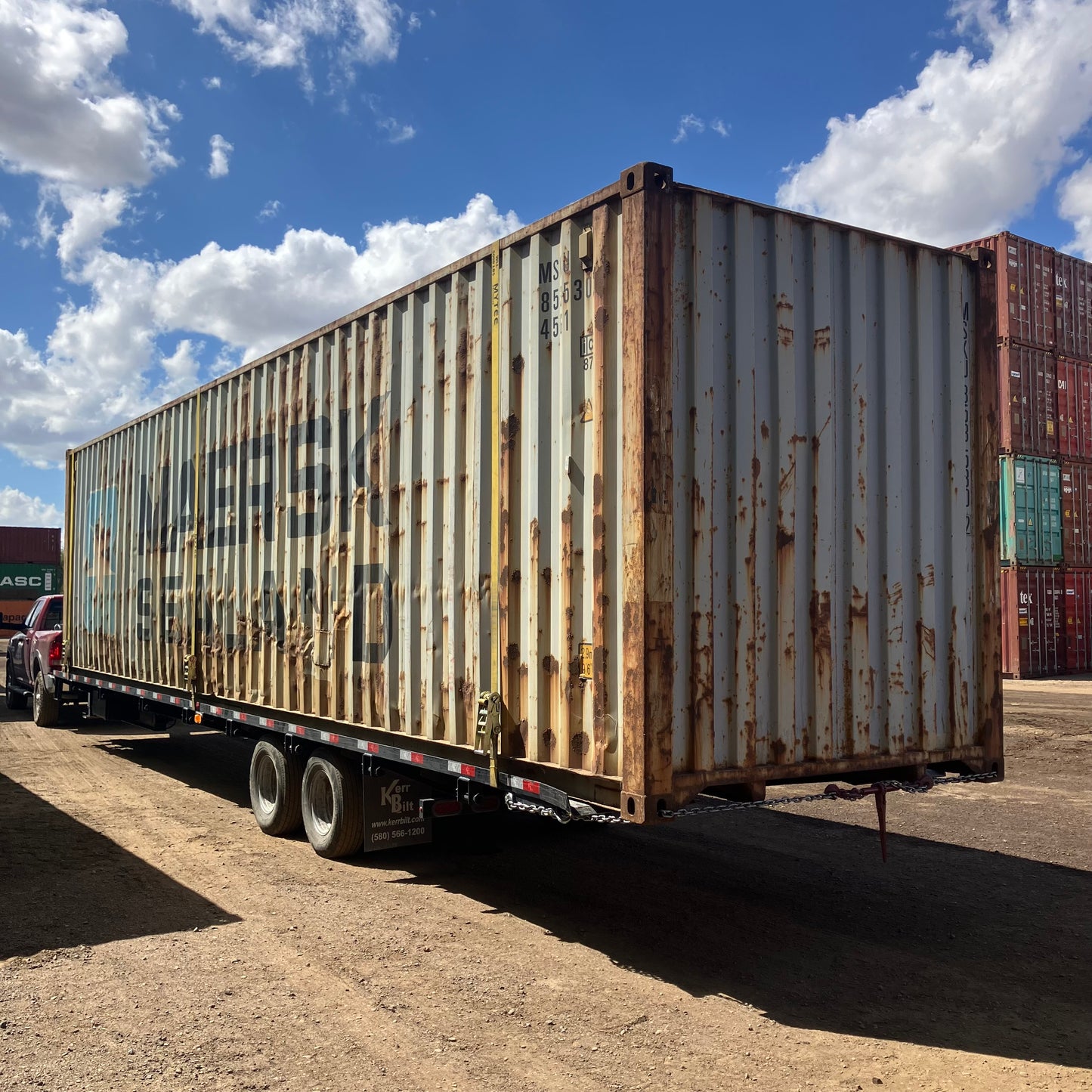 40' Used Maersk High Cube Shipping Container Preorder