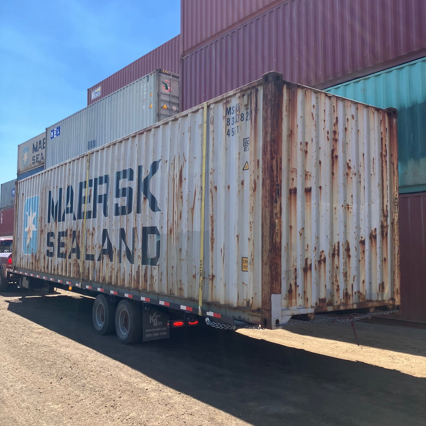 40' Used Maersk High Cube Shipping Container Preorder