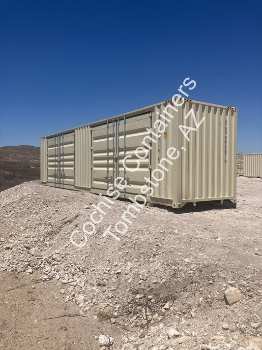 40' Side Door One Trip High Cube Shipping Container Preorder