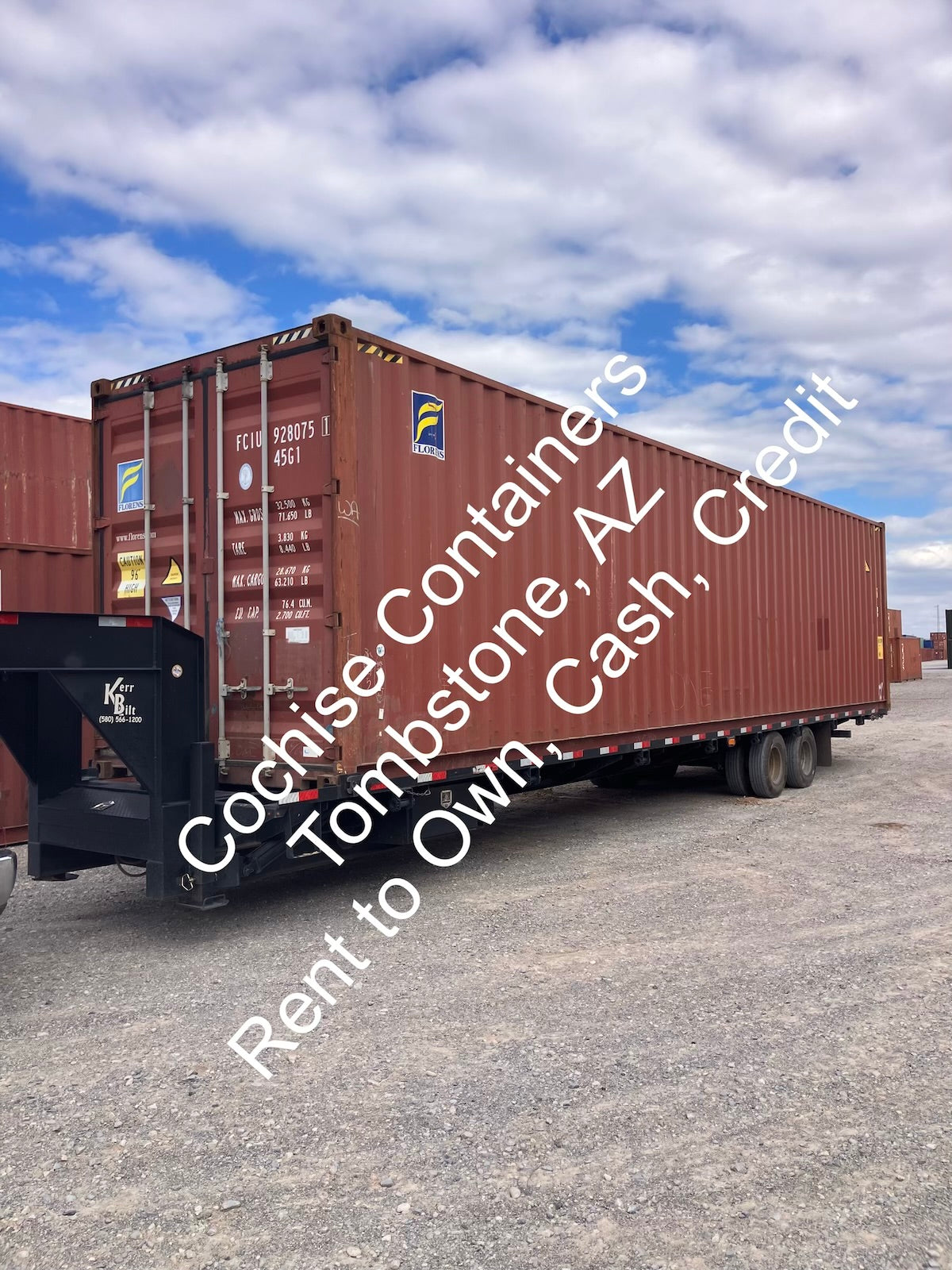 40' Used Cargo Worthy High Cube Shipping Container Preorder