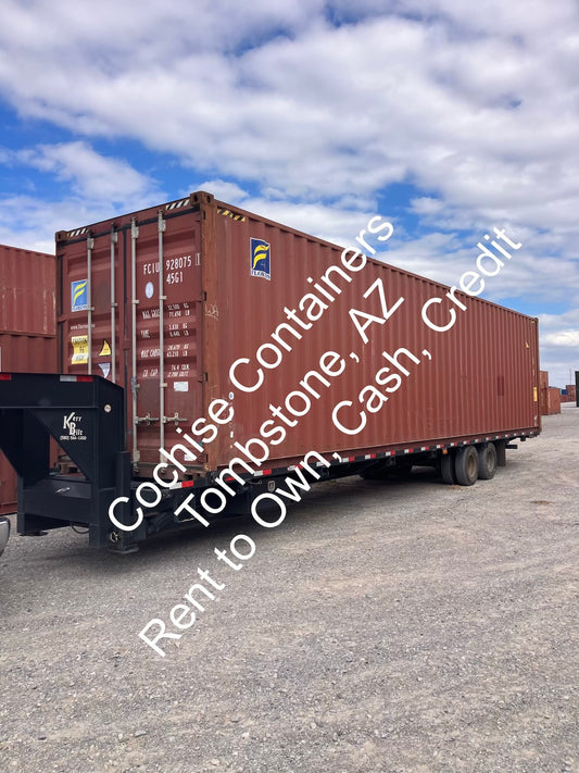40' Used Cargo Worthy High Cube Shipping Container Preorder